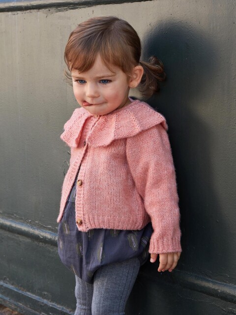 Chaqueta Cuello Especial Rosa