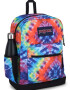 MOCHILA JANSPORT CROSS TOWN PLUS RED MULTI HIPPIE DAYS