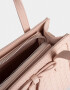 City Tendencia Cartera Mini City Trenzada - Rosa Viejo