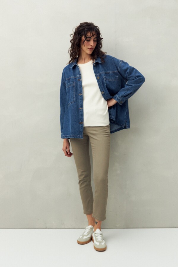 PANTALON BENJAMIN Verde Seco