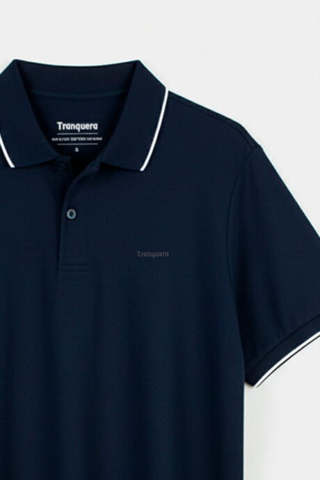 Remera Polo Tranquera Azul
