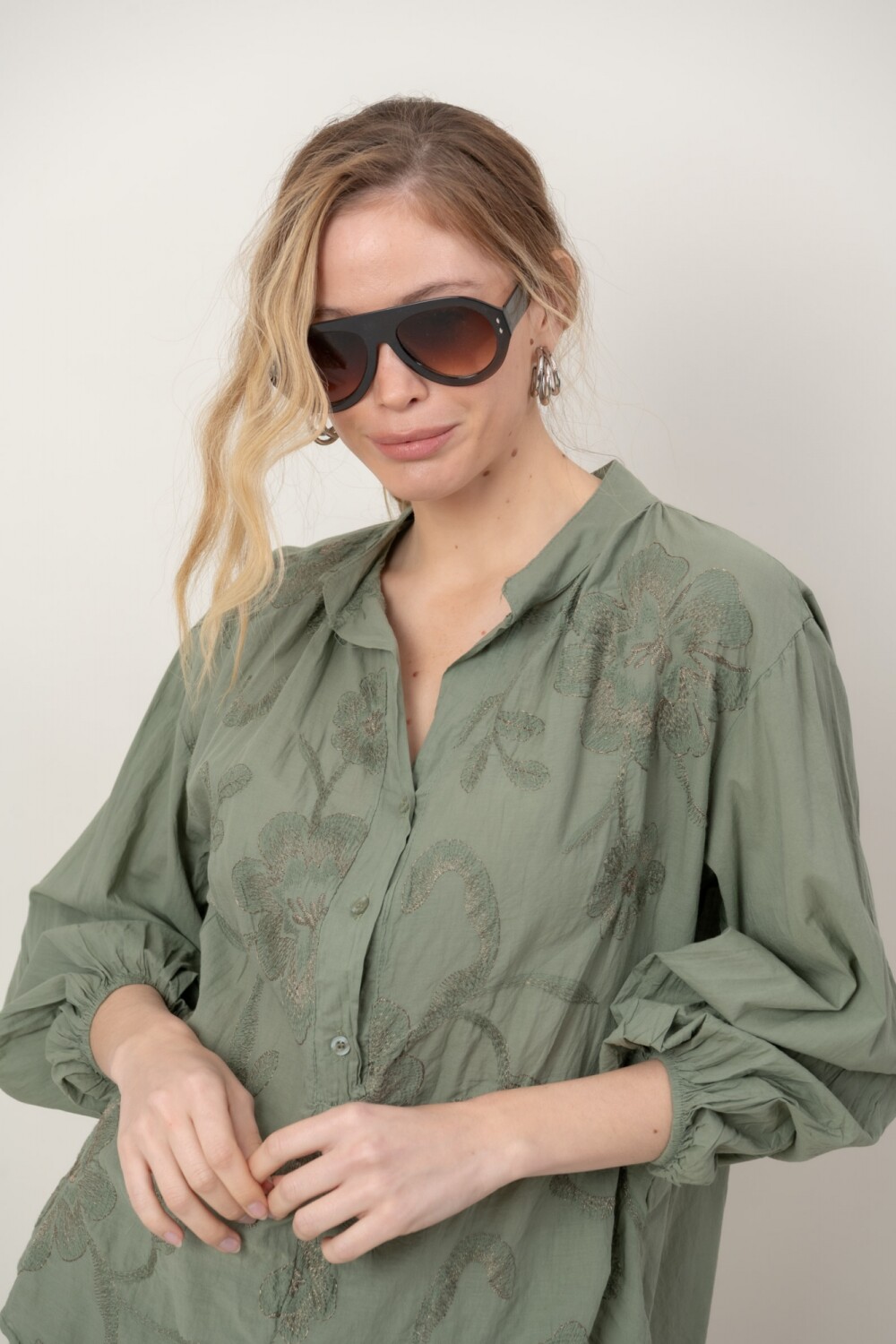 CAMISA MAHI Verde Seco
