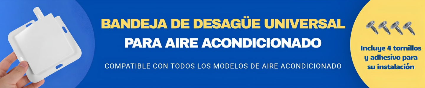 Bandeja de desagüe universal para aire acondicionado
