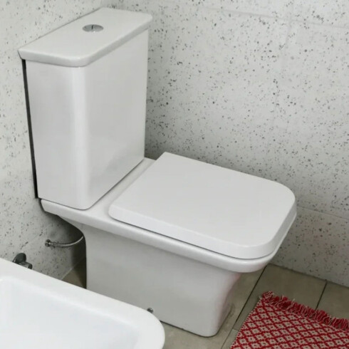 Tapa De Inodoro Blanco Brillo Ferrum 000