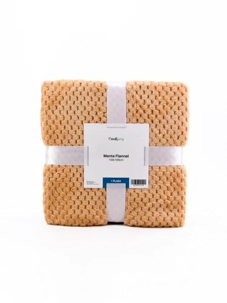 FLANNEL PANAL 1 PLAZA BEIGE