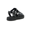 Molekinha Sandalia Con Tiras Infantil Napa Turim Negro