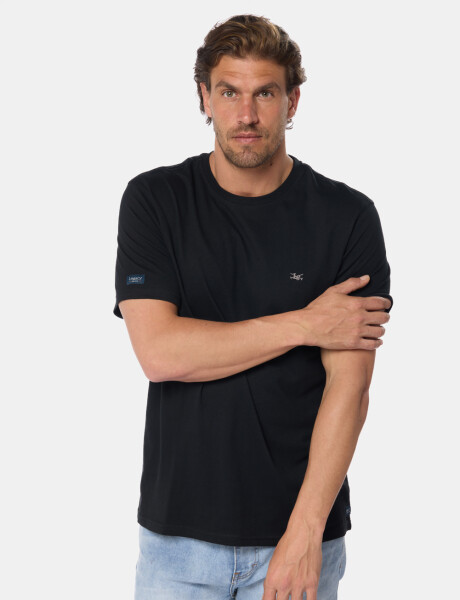 REMERA LISA Negro
