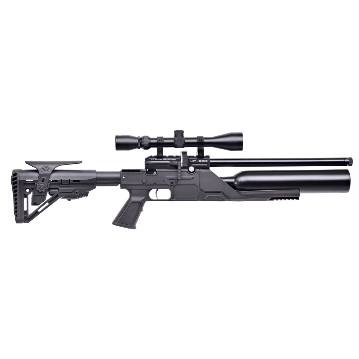Rifle Chumbera PCP Puncher NP 500 Calibre 5.5mm - Negro 