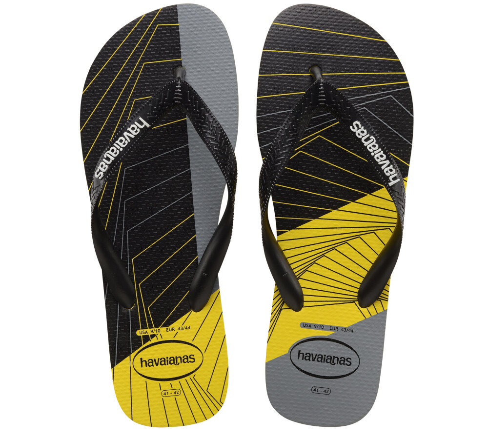 Havaiana Trend Amarelo/Citrico/Preto