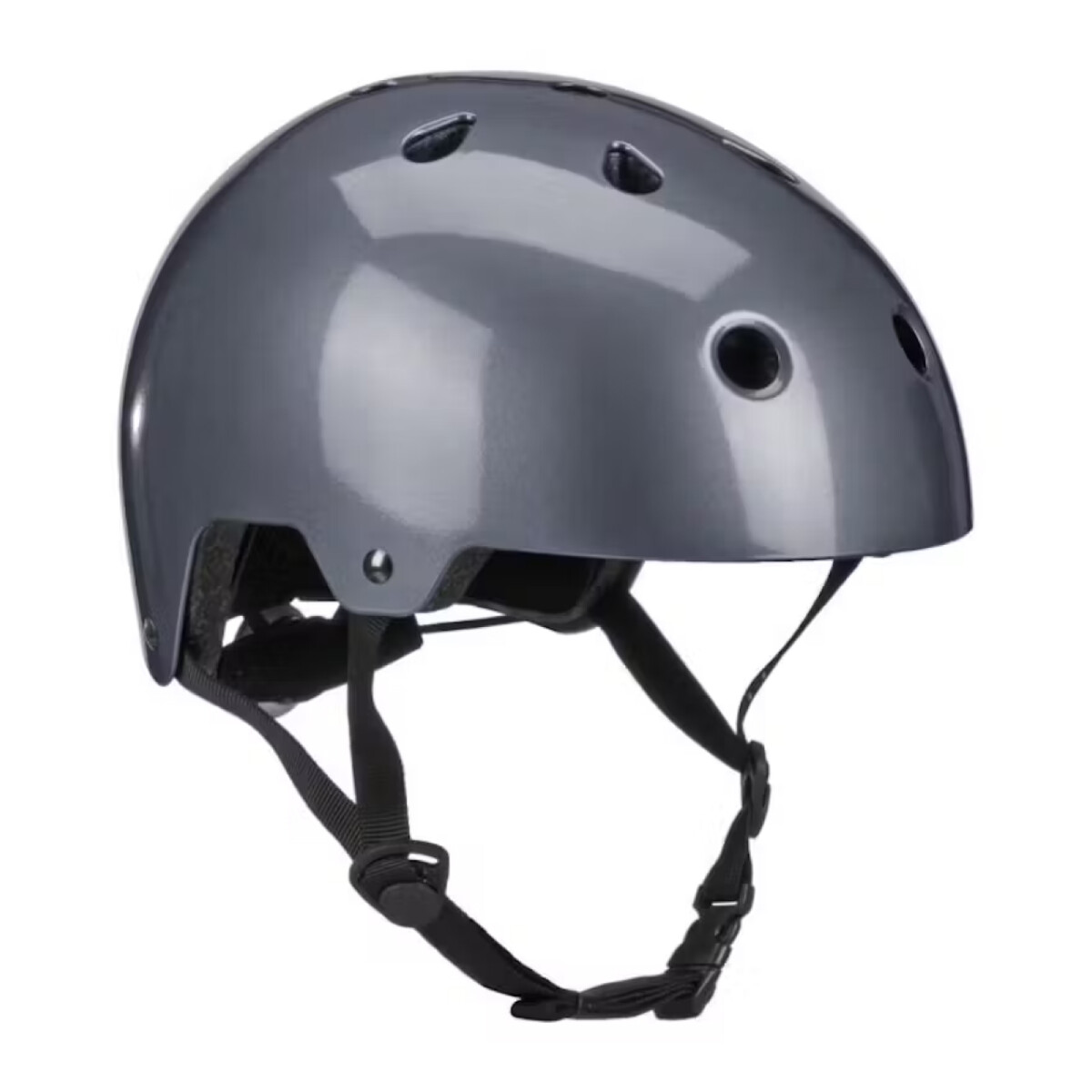 Casco Roller Skate Helmet - Boneshieldz Gun Metal 