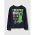 V-JPN 3PL MINECRAFT GR LS TEE TAPESTRY NAVY