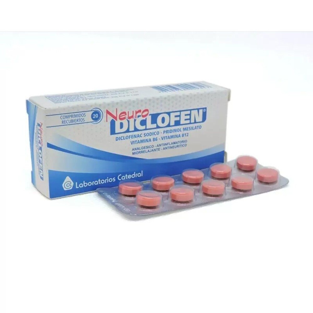 NEURO DICLOFEN CJ X 20 COMP. única