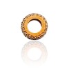 Dije Aro-Oro bajo-Piedra Zirconia-CP8529 Conpiedra
