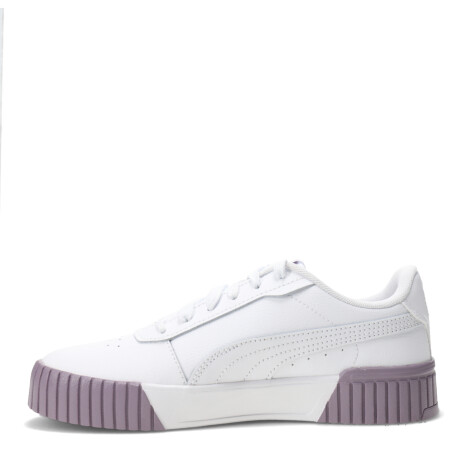Championes de Mujer Puma Carina 2.0 Blanco - Bordó - Dorado
