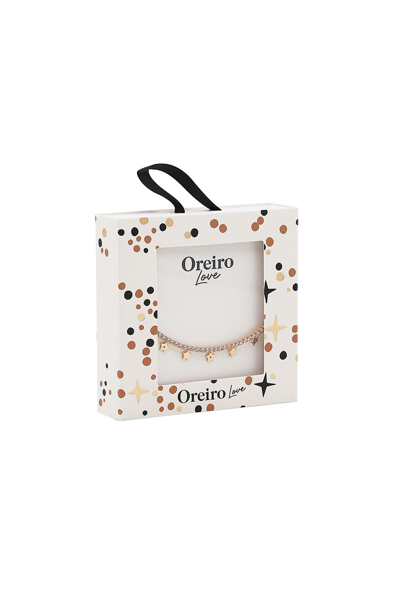 Pulsera Estrellas Oreiro dorado