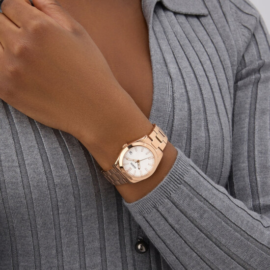 Reloj GUESS ALICE Acero Dorado Rosada Esfera 32mm 0