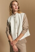 CHALECO CARMENE Hueso