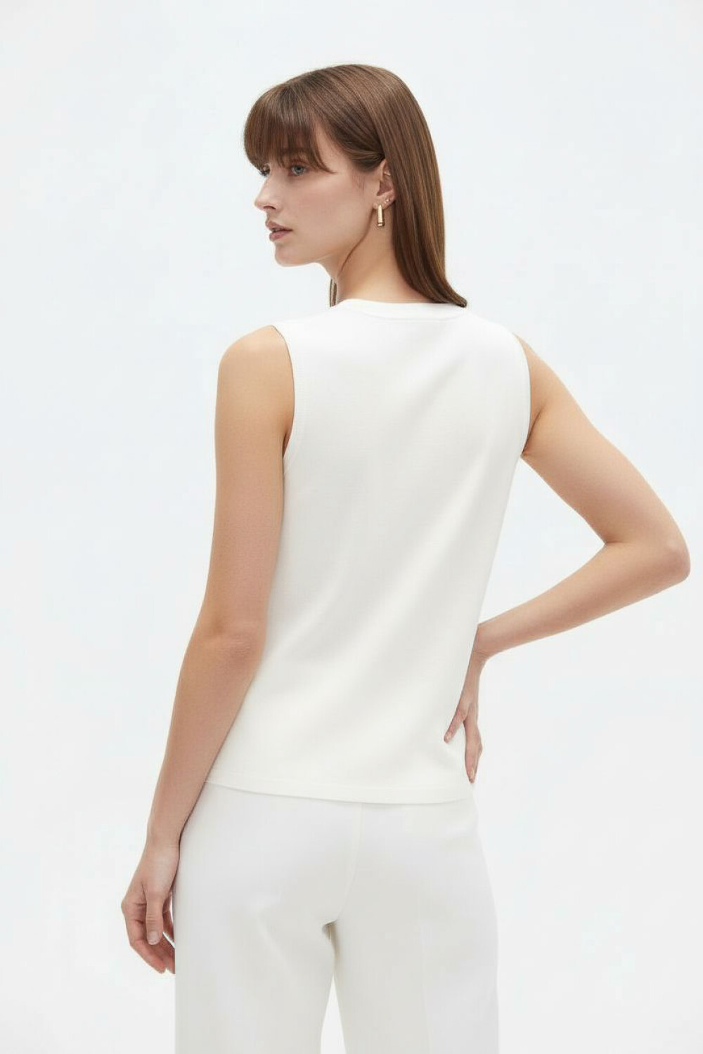 Musculosa Laema Marfil / Off White