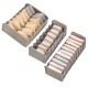 Set Organizador Ropa Interior Plegable Almacenamiento Ropero Set Organizador Ropa Interior Plegable Almacenamiento Ropero