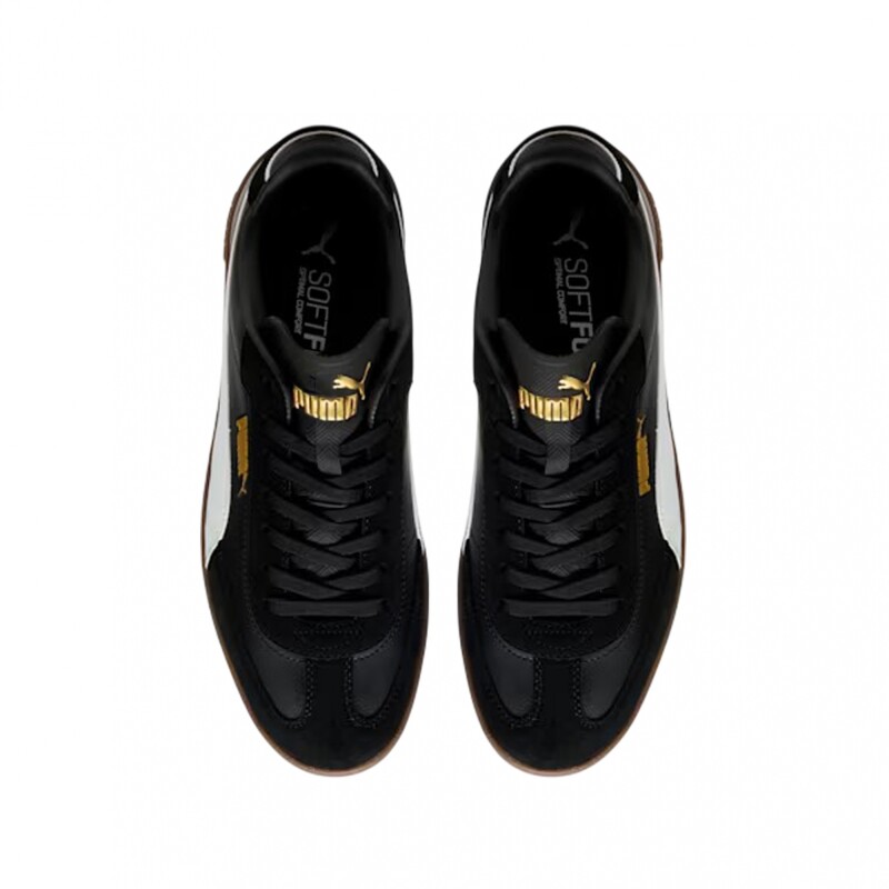 Championes Puma Club Li Era Black/White/Gum