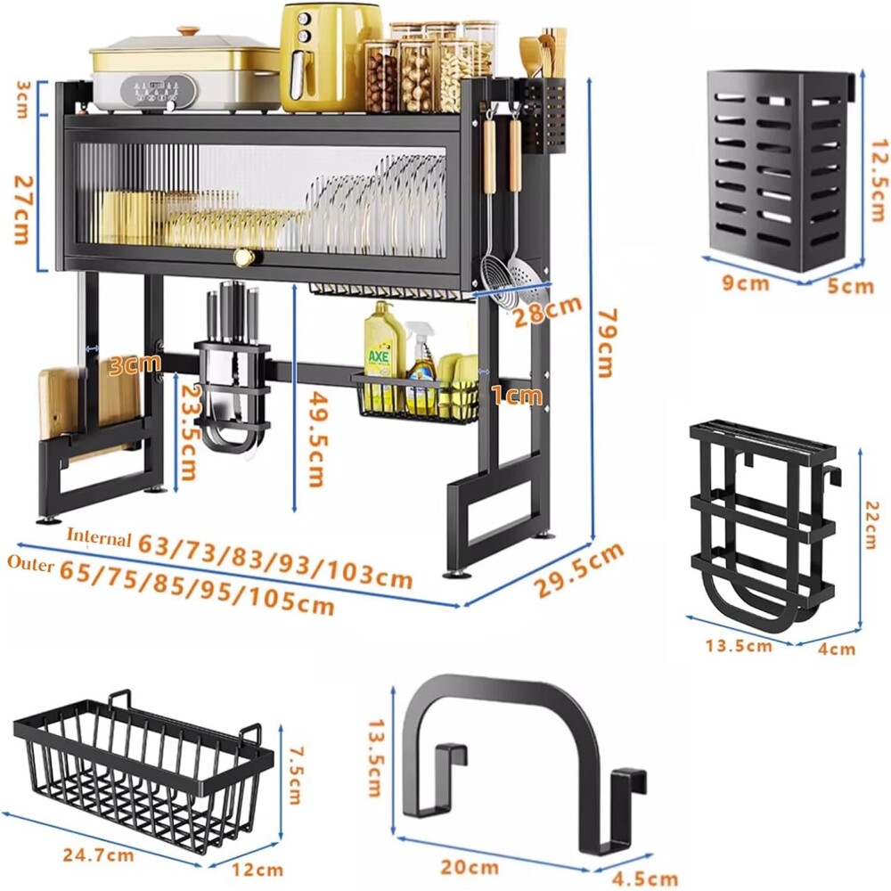 Escurridor Para Platos Sobre Pileta Con Puerta Escurridor Para Platos Sobre Pileta Con Puerta