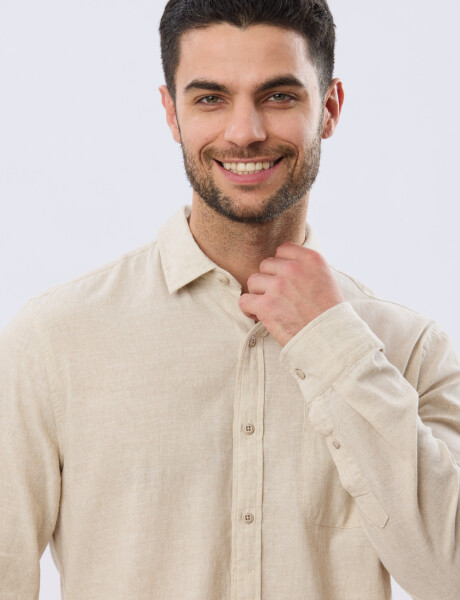 CAMISA LISA DE LINO Arena