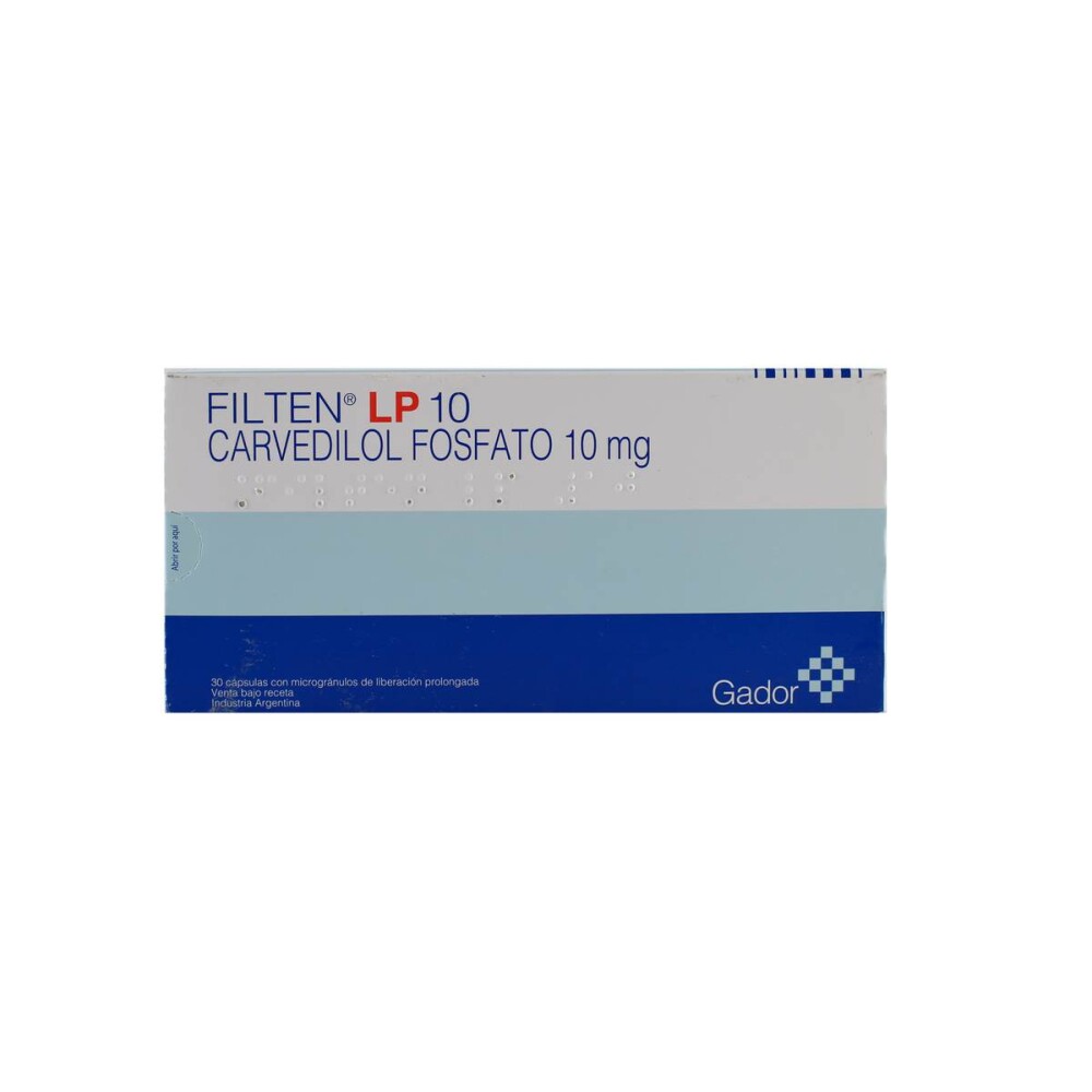 FILTEN LP 10 MG. CJ X 30 COMP. única