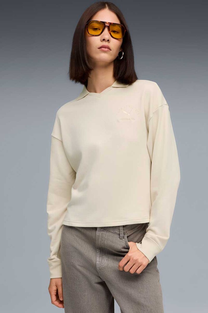 CAMISETA POLO ML PUMA CLASS COMFORT POLO CREW Crudo