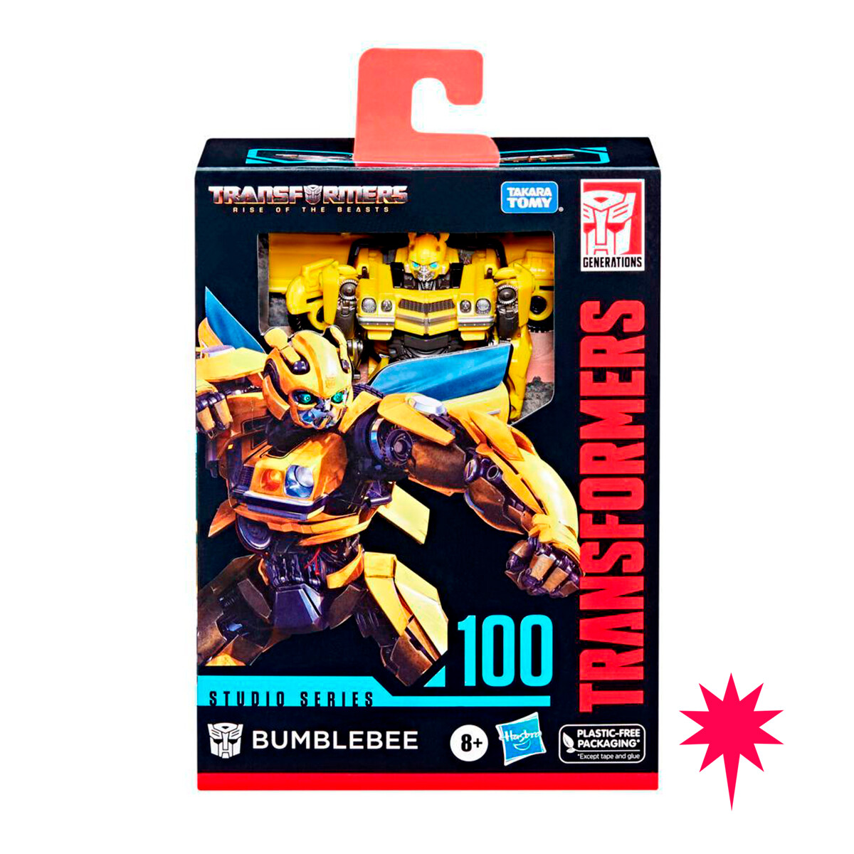 TRANSFORMERS STUDIO SERIES! RISE OF THE BEASTS DELUXE CLASS BUMBLEBEE 