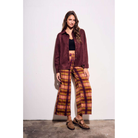 Pantalon Cuadros Multi