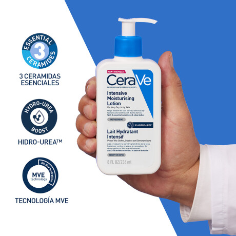 CeraVe Loción Hidratante Intensiva 236 ml | Hidratación Prolongada con Ceramidas y Ácido Hialurónico CeraVe Loción Hidratante Intensiva 236 ml | Hidratación Prolongada con Ceramidas y Ácido Hialurónico