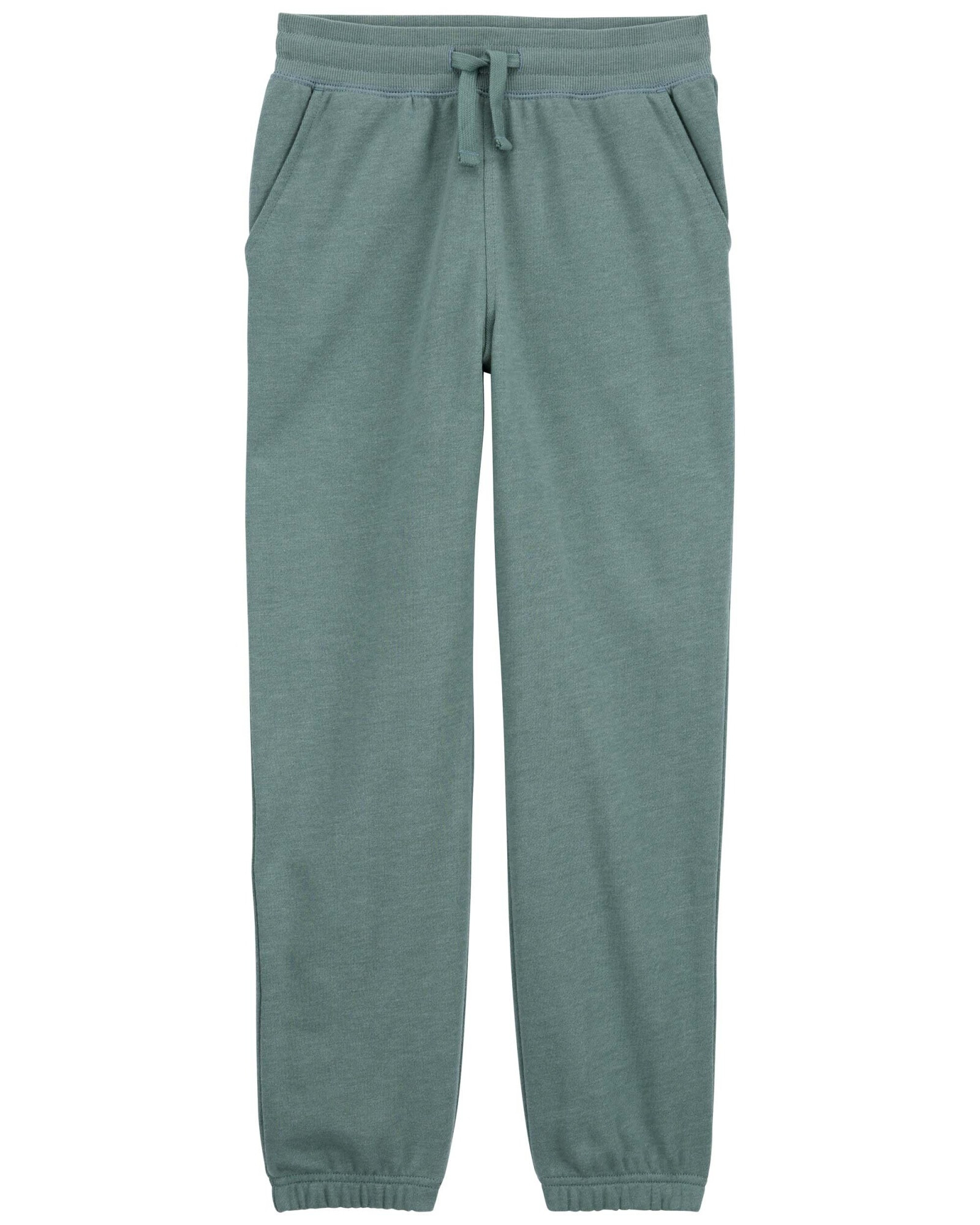 Pantalón deportivo de algodón, con logo, verde. Talles 6-14 Pantalón deportivo de algodón, con logo, verde. Talles 6-14