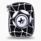 Cartuchera Footy Futbol Negro - Blanco