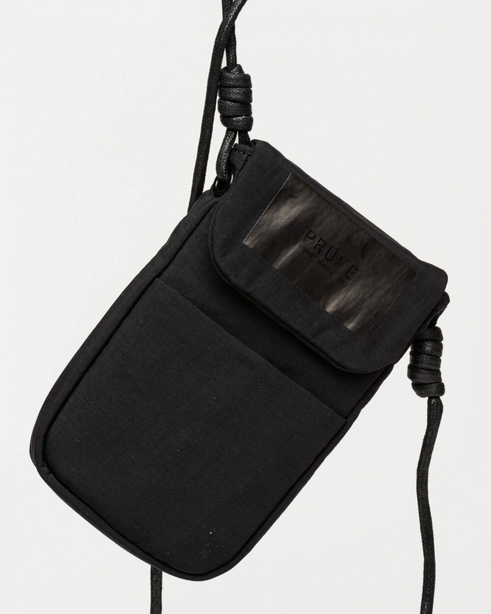 Porta celular Adventure en nylon Negro