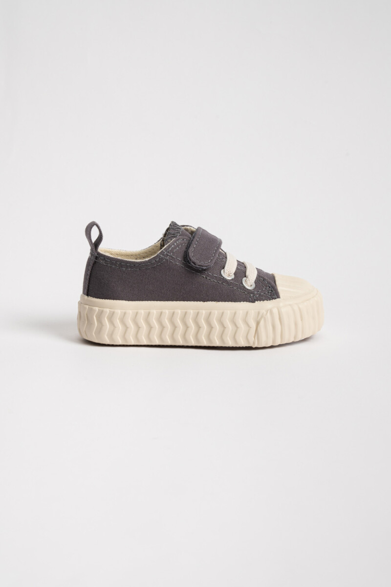 Zapatilla deportiva deportiva acordonada Gris