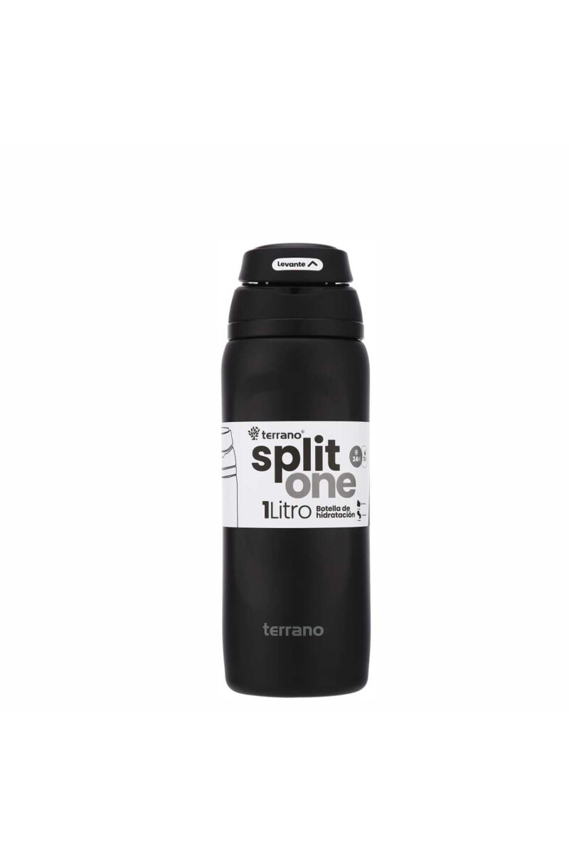 TERRANO BOTELLA SPLIT ONE 1LT POP UP NEGRO RT