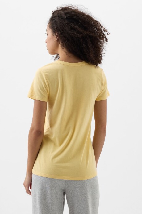 Remera Gràfico Manga Corta Mujer New Chamois