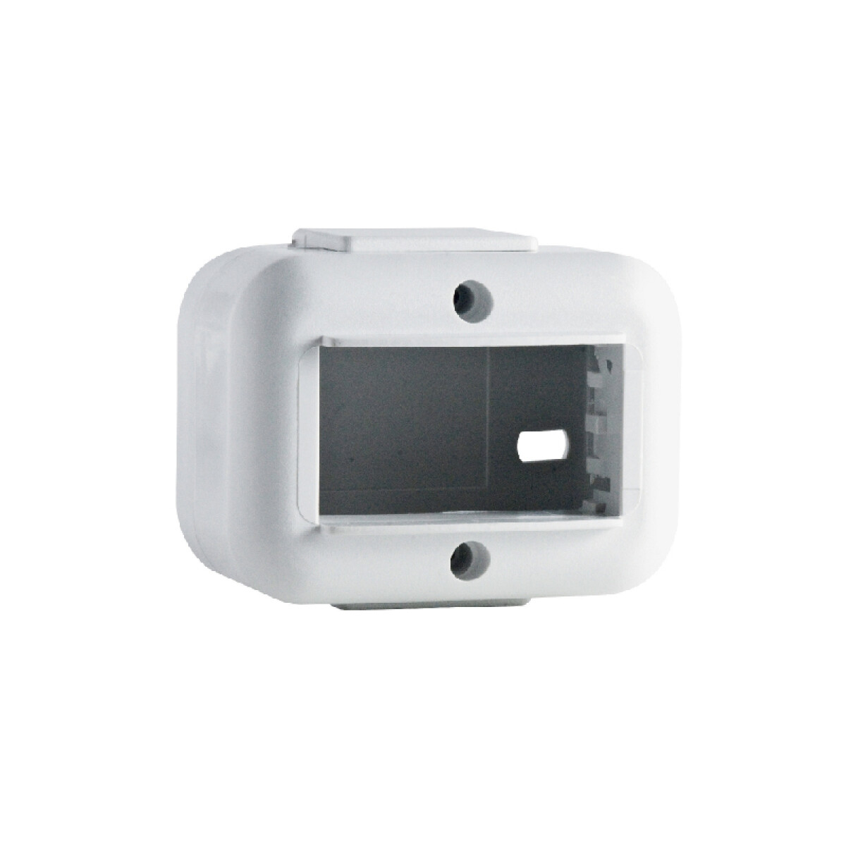 Caja exterior de 1 módulo blanca en blister - RO2716 