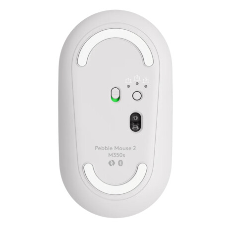 Mouse Pebble Bluetooth M350s White Mouse Pebble Bluetooth M350s White