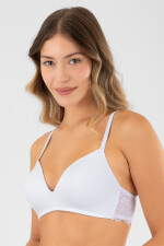 Soutien triangulo prefromado calatea Blanco