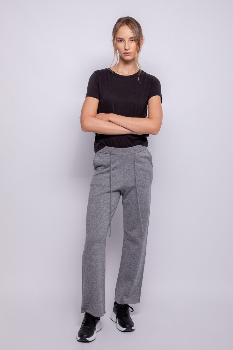 PANTALON TEDY Gris Melange