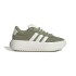 Championes Adidas Grand Court Platforma Verde