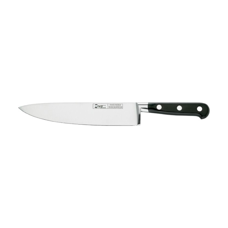 CUCHILLO DE CARNICERO IVO ACERO INOX. 8039.25.13 13 Marróncombinado