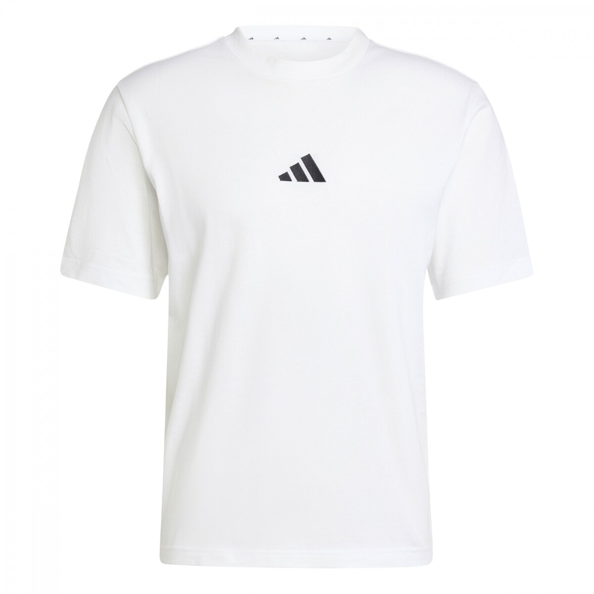 Remera Essentials Small Logo Single de Hombre - Blanco 