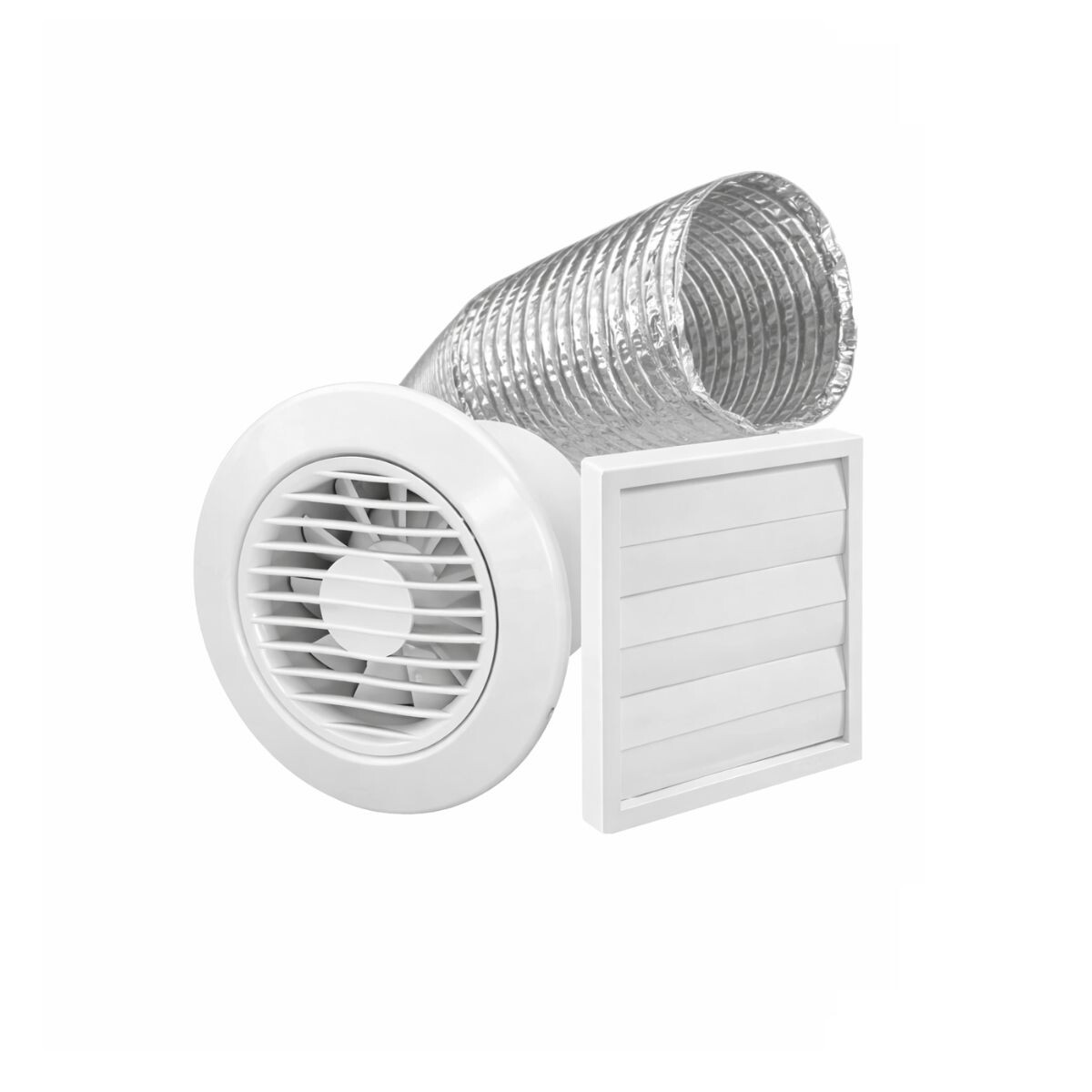 Extractor Arkit10 Con Veneciana Y Corrugado 100mm 