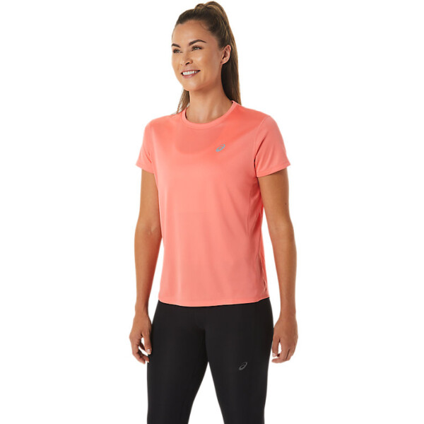 Remera Deportiva Para Mujer Asics Core Running PES SS Rosa