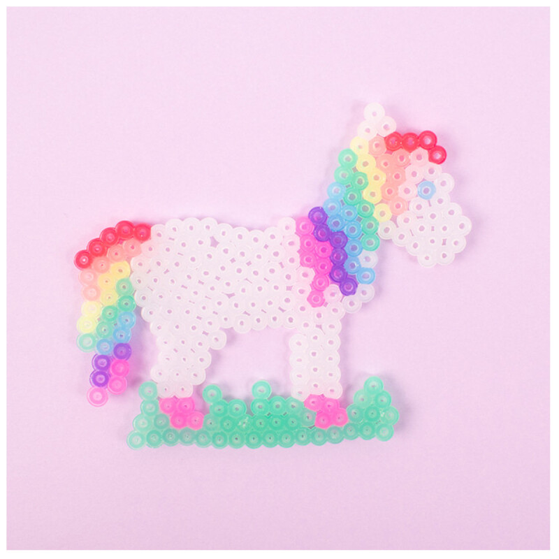 Cuentas para planchar con purpurina 5.000 piezas Hama Beads Playbox Cuentas para planchar con purpurina 5.000 piezas Hama Beads Playbox