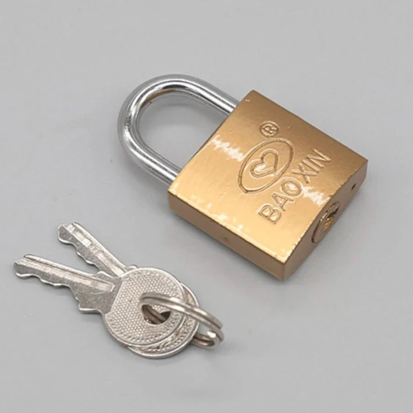 X12 Candados de Bronce Seguridad Baoxin AntiCorrosión 38MM X12 Candados de Bronce Seguridad Baoxin AntiCorrosión 38MM