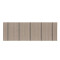 Alfombra de Interior Eco-Nature – Moldura | 0,57x1,80 Riscas Chumbo