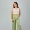 Pantalon Cropped Wanna Light Green